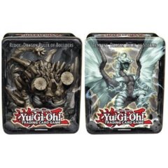 2013 Wave 2 Collector Tins Set of 2 Tempest, Dragon Ruler of Storms Tin & Redox, Dragon Ruler of Boulders